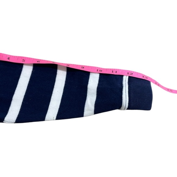 Vintage Ralph Lauren Polo USA Rugby Shirt Navy White Stripes Boys 4T - Picture 8 of 9